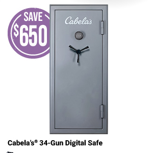 Cabelas 34-Gun Digital Safe