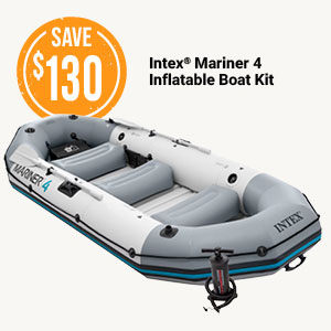 Intex Mariner 4 Inflatable Boat Kit