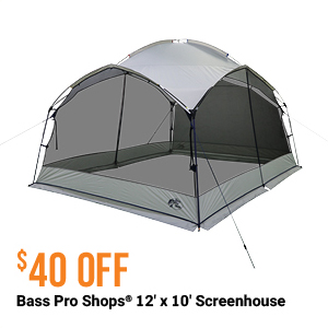 Bass Pro Shops 12 by 10 Screenhouse