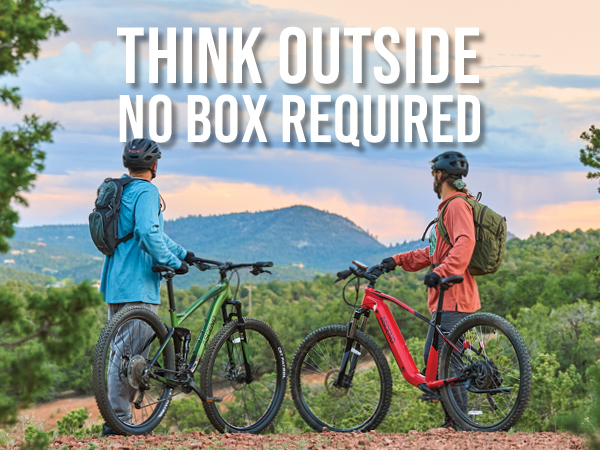 THINK OUTSIDE, NO BOX REQUIRED