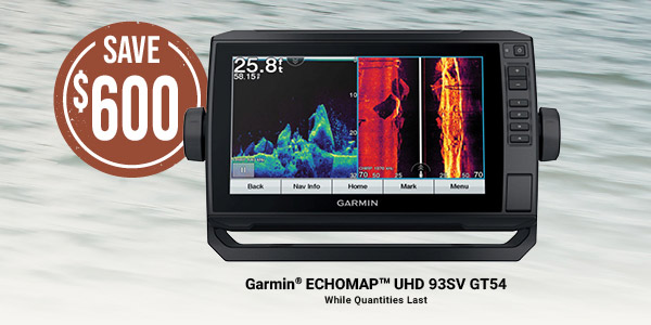 Garmin ECHOMAP UHD 93SV GT54