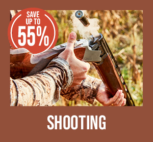 SAVE UP TO 55 PERCENT ON SHOOTING